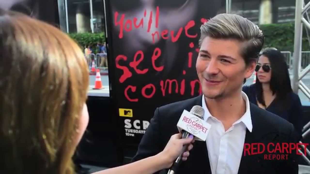 Amadeus Serafini Interviewed at MTV'S Scream Premiere at LA Film Festival 2015 #MTVScream #LAFF