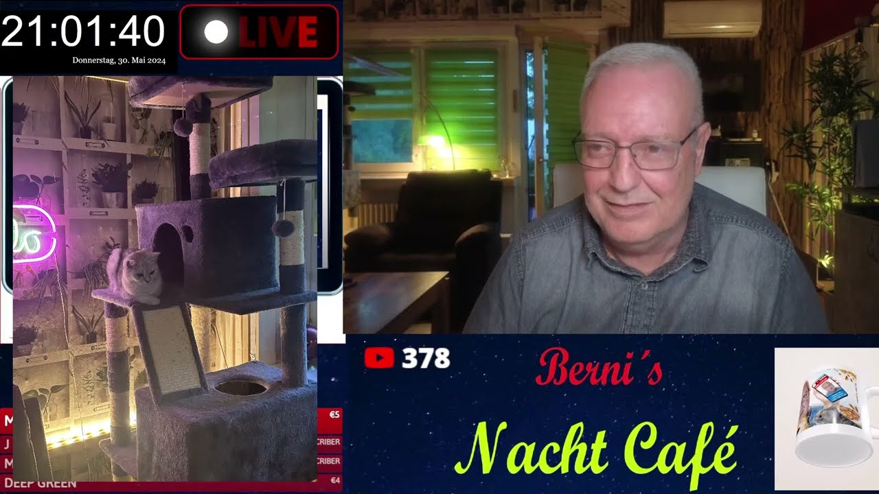 Berni´s Nacht Cafè am Donnerstag mit den Themen Rebecca Reusch, Frauke Liebs und Tanja Mühlinghaus