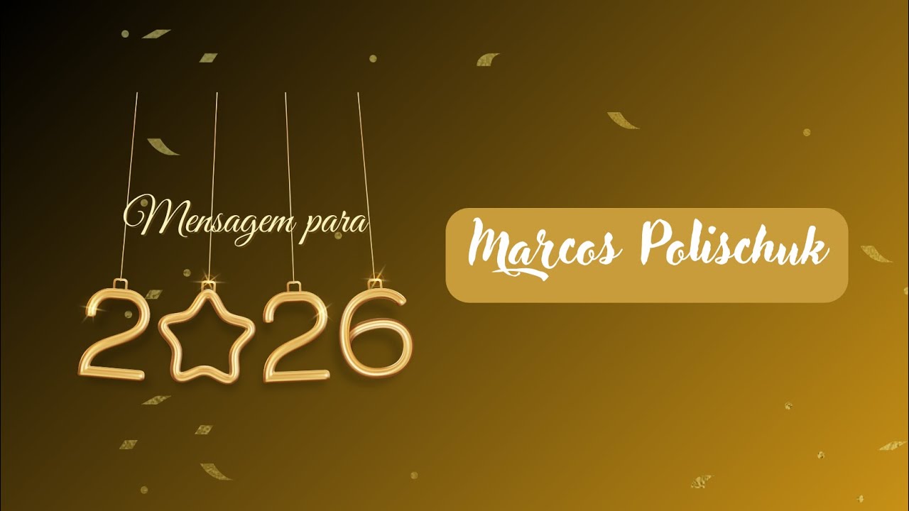 Feliz Ano Novo | Marcão | 31/12/2025