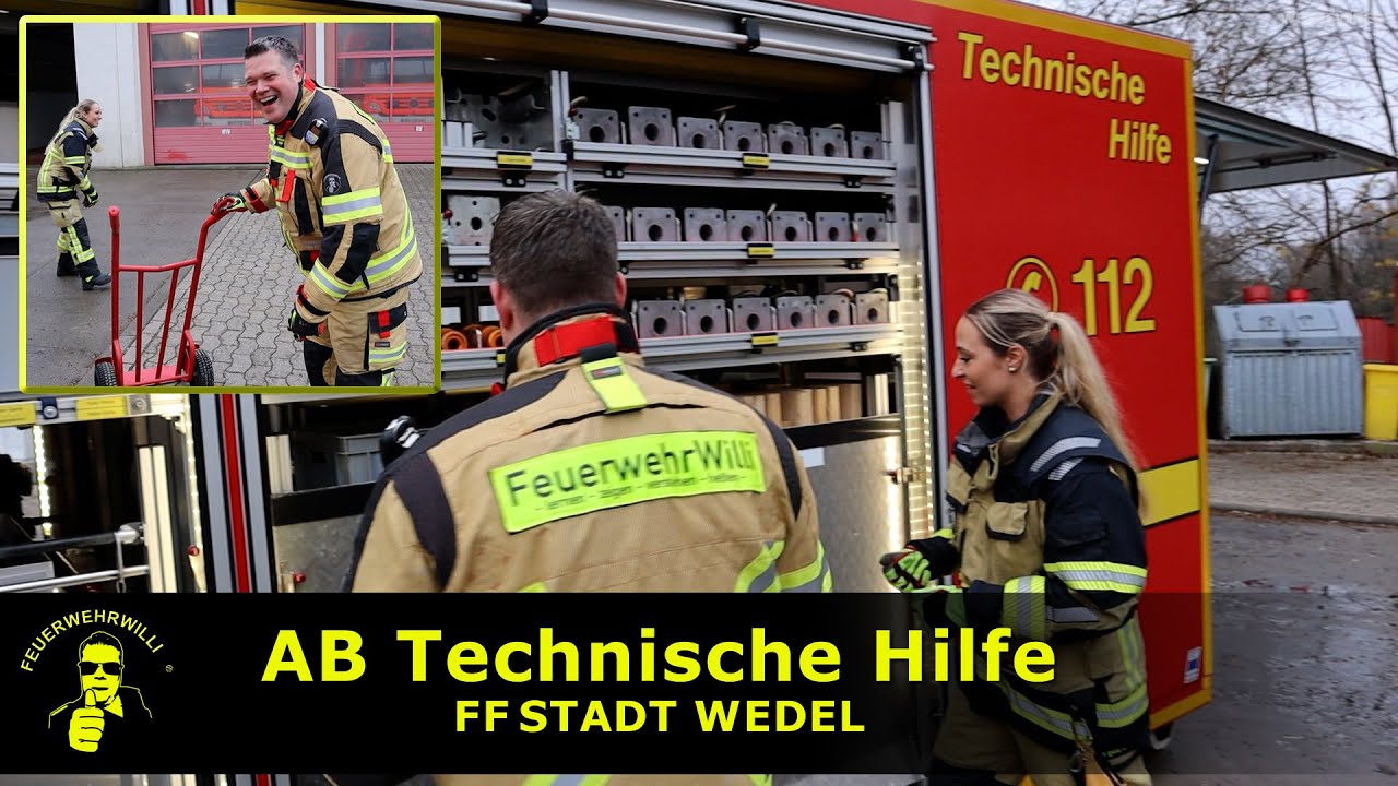 AB-TH der FF Wedel - Abrollbehälter Technische Hilfeleistung (Video AB-1)
