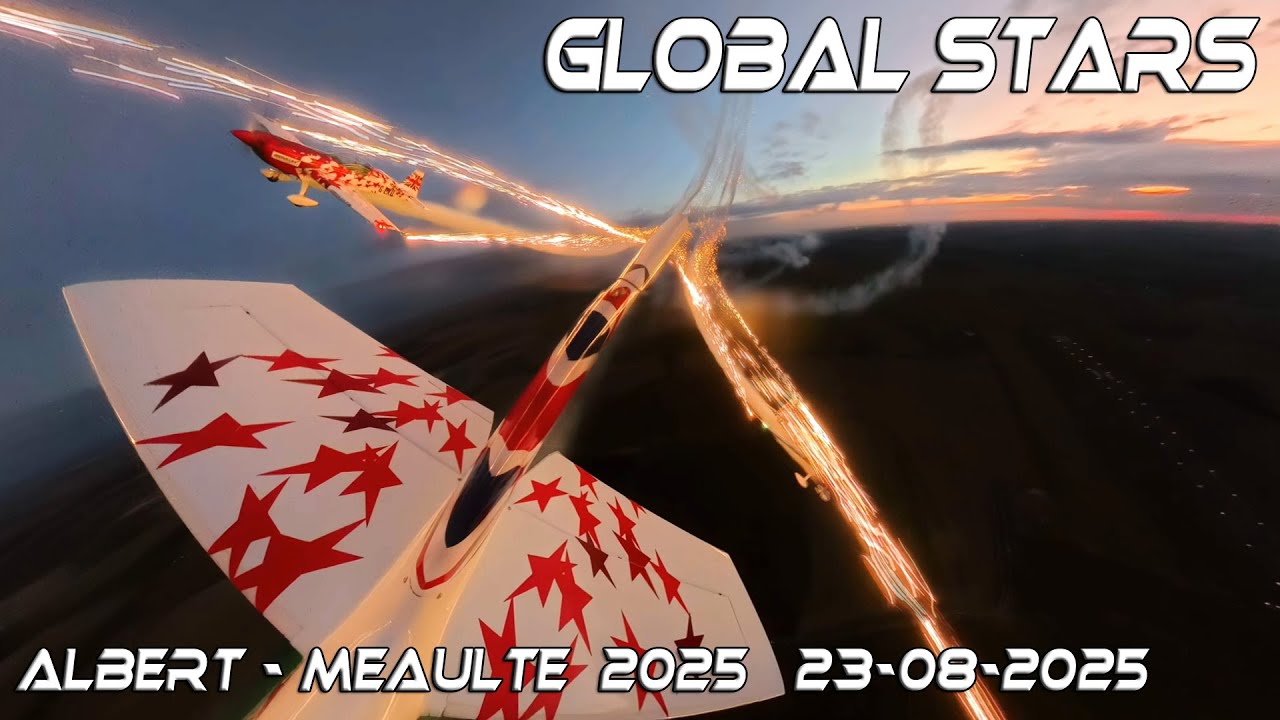 The Global Stars Like you've never seen them before . Le Meeting Aérien de la Somme d'Albert 2025