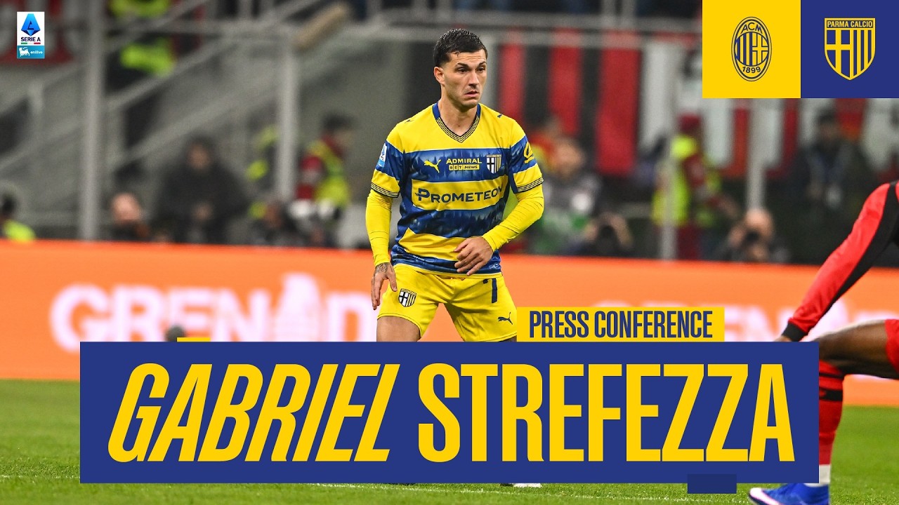 Press Conference | Gabriel Strefezza | Milan-Parma | Serie A Enilive 2025/26
