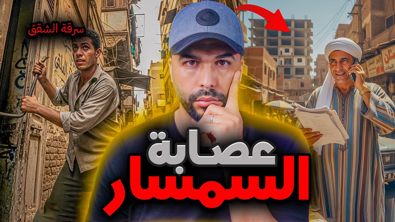 عصابة السمسار😱 كيفاش سرقو ديور بطريقة ما تخطرش على بال؟ 🔥 وكيفاش شدّهم البوليس؟