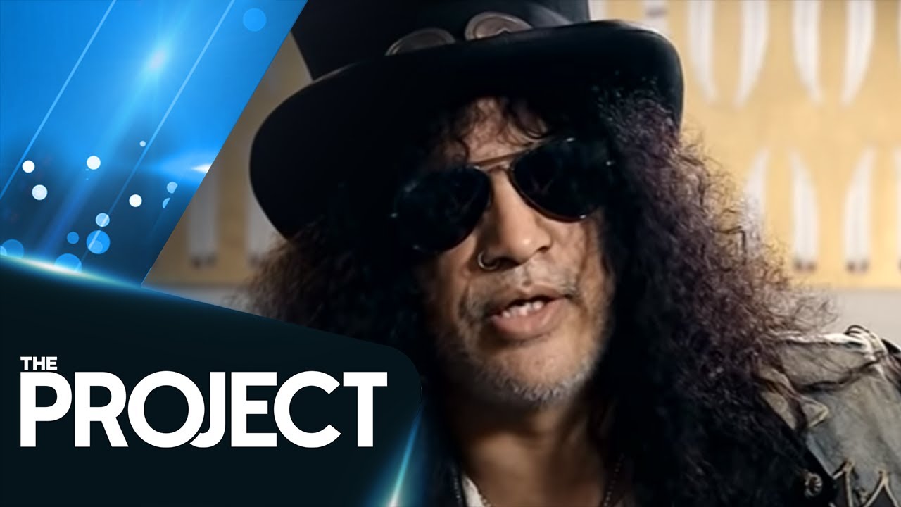 Slash opens up in first TV interview in years | The Project NZ