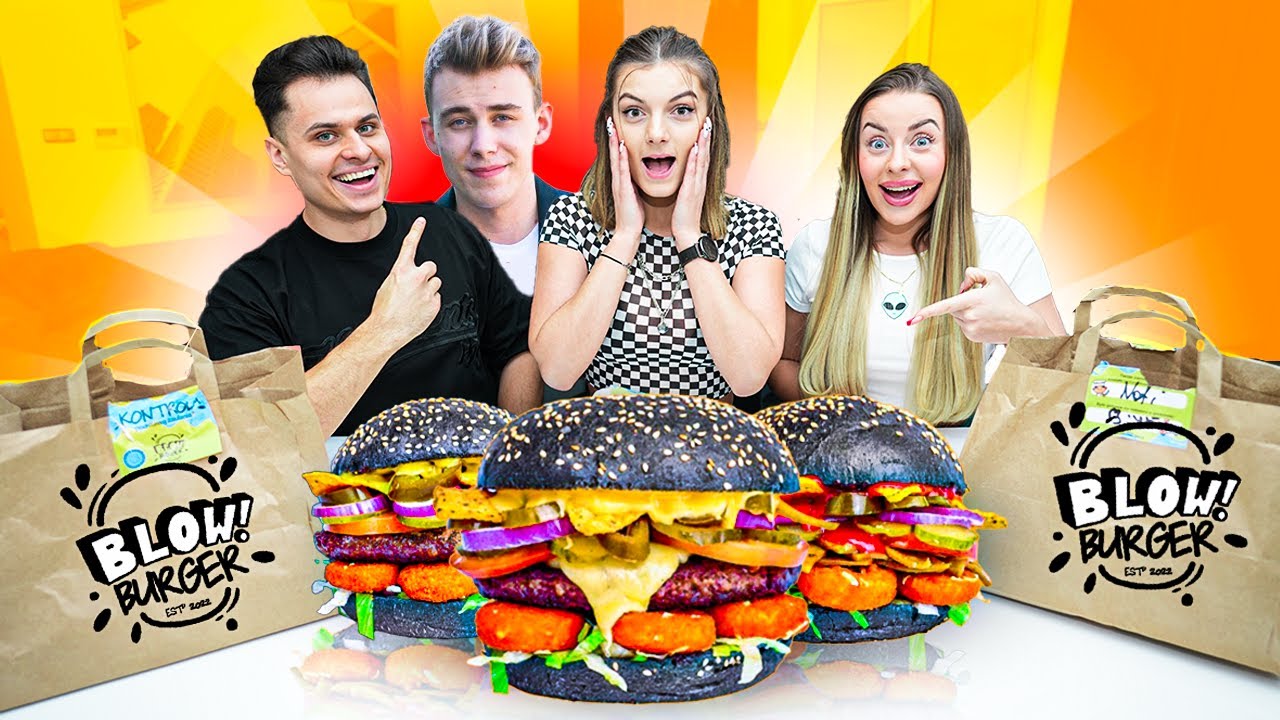 Testujemy NOWE BURGERY BLOWA z EKIPĄ!