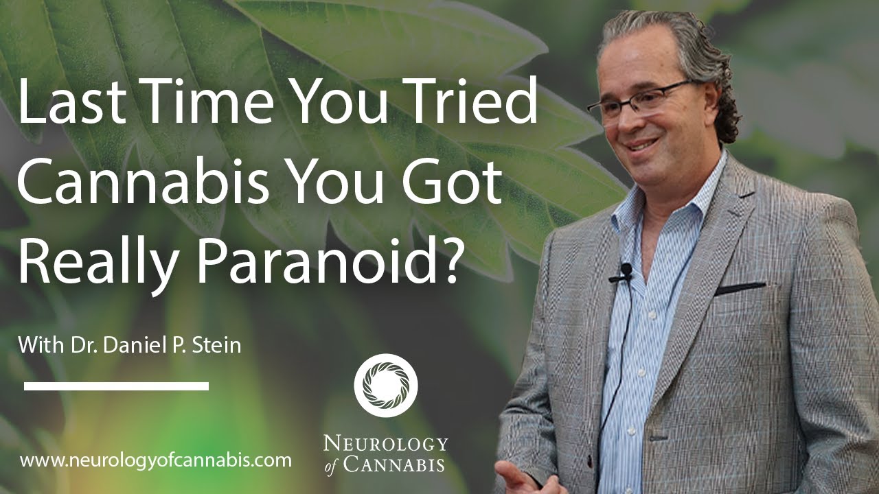 Last Time I Tried Cannabis I Got Really Paranoid