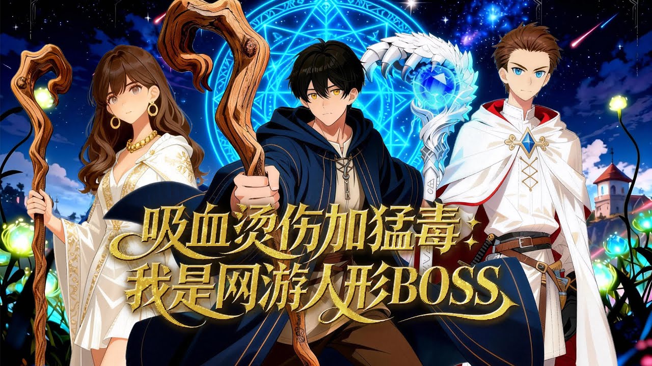 【全網首發🔥】吸血灼傷加猛毒：我是網遊人形 boss 丨少年窮途末路闖入遊戲，開局因貧血覺醒唯一神技【渴血】，越級秒殺 Boss，直接稱霸新手村！#漫劇 #男频 #系統