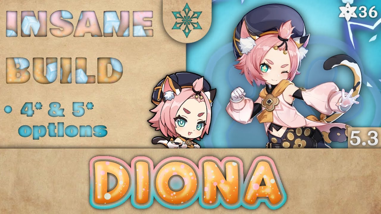 DIONA GUIDE in 2025 | Talents, Artifacts, Weapons, Team Comps [Genshin 5.3]