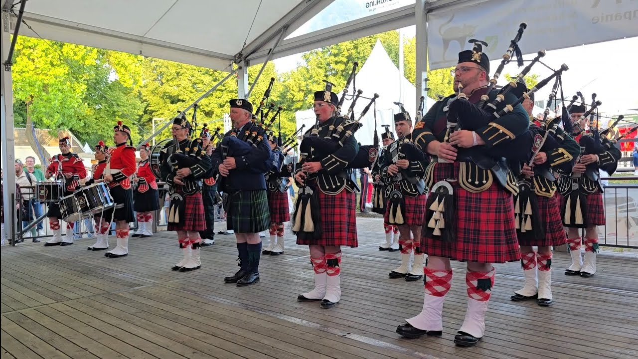 Iserlohn / IBSV-Schützen­fest 2025 - 58th Scottish Volunteers & Musikverein Iserlohn Die Waldstädter