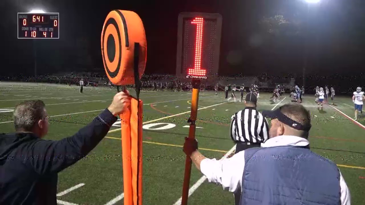 Walpole Varsity Football vs Braintree