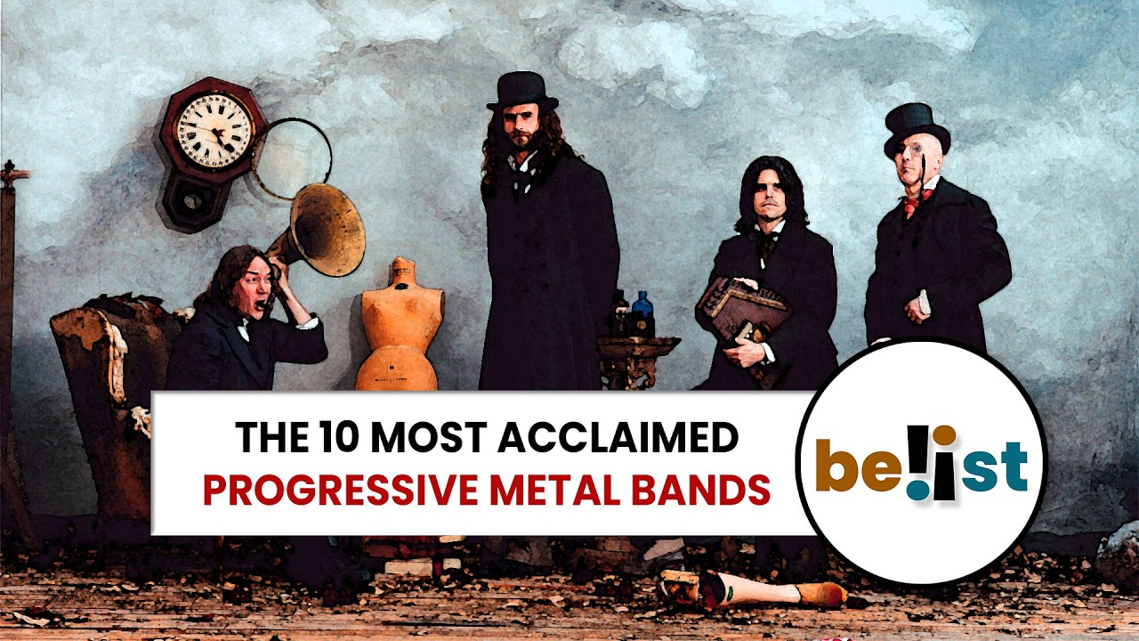 As 10 bandas de Metal Progressivo mais aclamadas | #top10 #progmetal