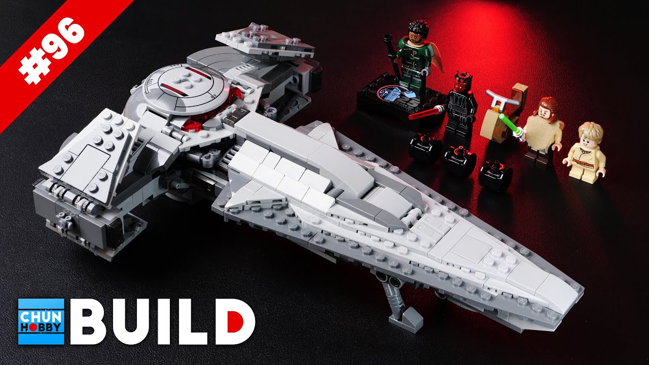 LEGO Speed Build! STAR WARS 75383 Darth Maul's Sith Infiltrator | LEGO STAR WARS 2024 | Beat Build