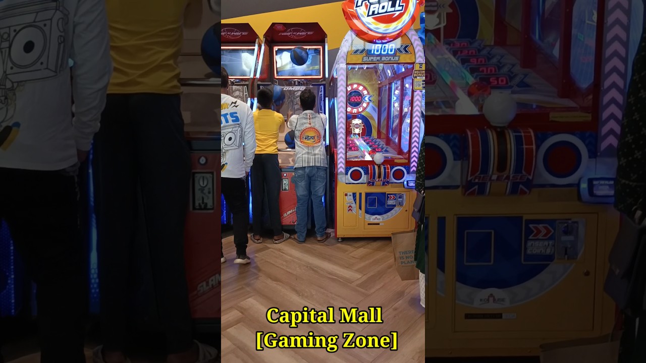 Capital mall gaming zone |  vlog of capital mall | All in one matters