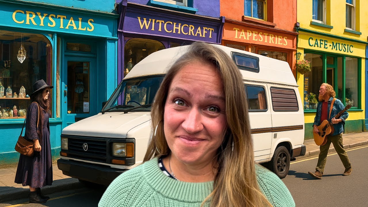 £4 Overnight In GLASTONBURY / Vanlife In Somerset UK