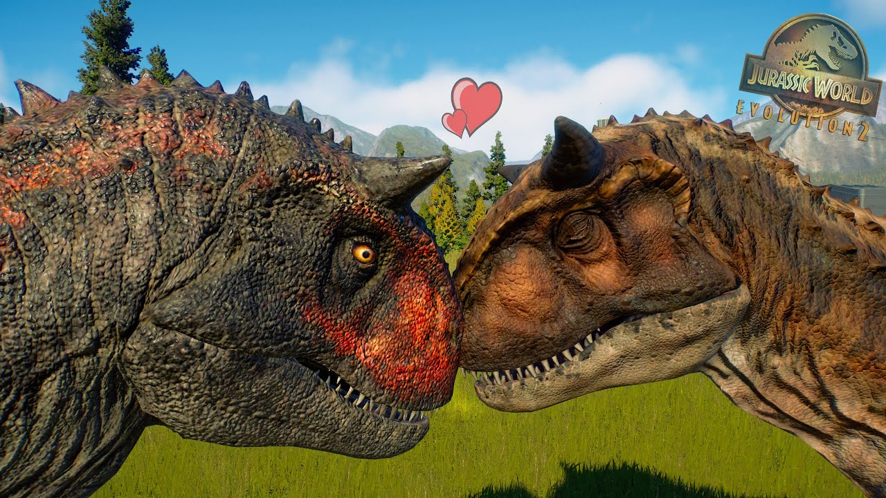 LOS ÚLTIMOS CARNOTAURUS! FAMILIA CARNO TORO y territorio de dinosaurios! Jurassic World Evolution 2