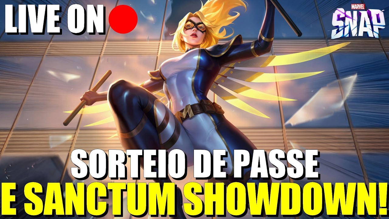 SORTEIO DE PASSE E SANCTUM SHOWDOWN! | MARVEL SNAP |