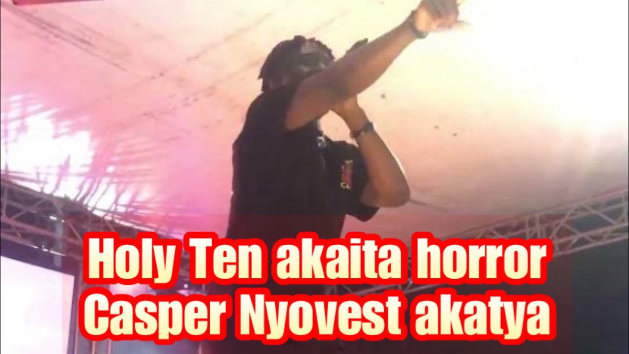 Holy ten akauraya Stage zvakashoka Casper Nyovest live at fiesta fiesta Alex sports club 2023