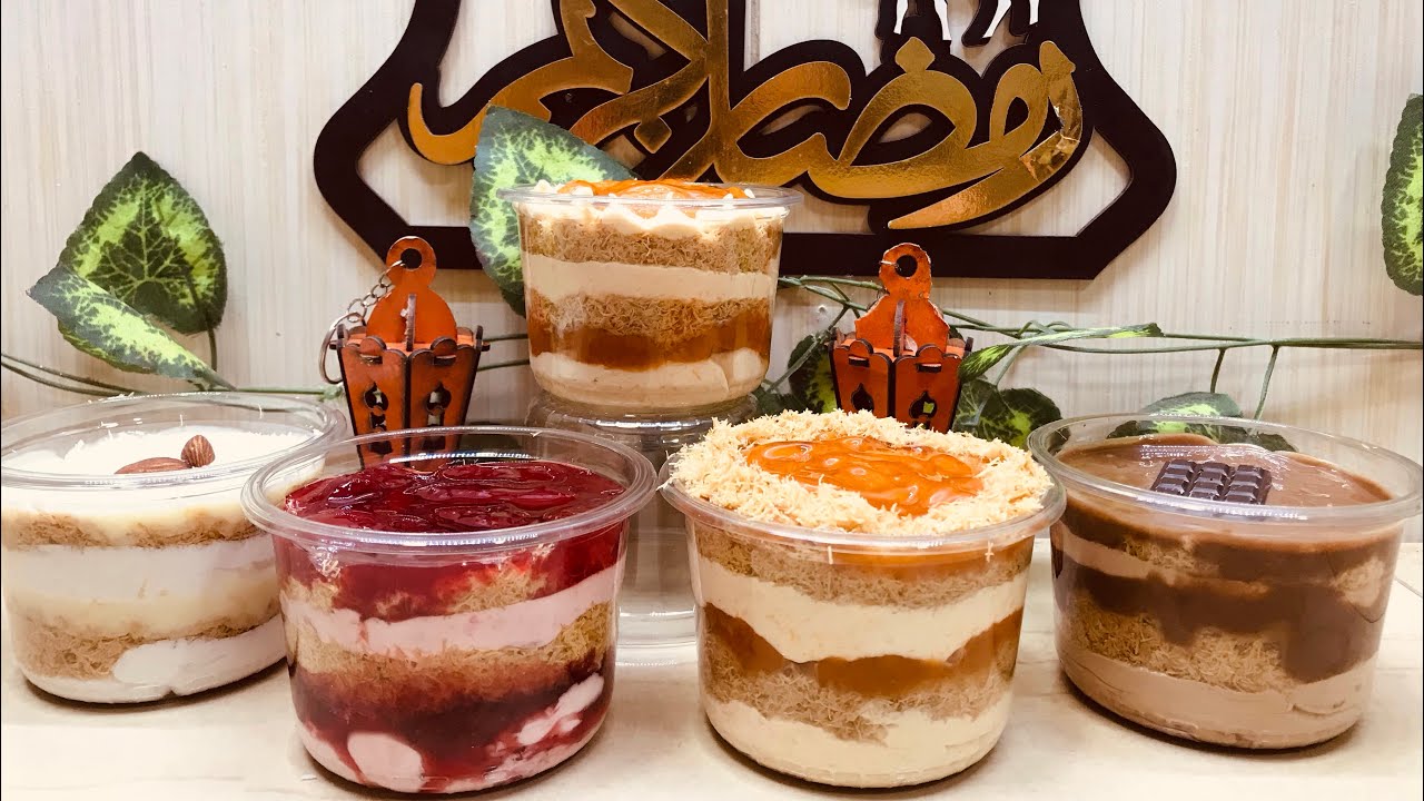 كنافة مانجو وكنافة فراولة 👌كنافة نوتيلا كبات كنافة متنوعة لشغل الأون لاين 