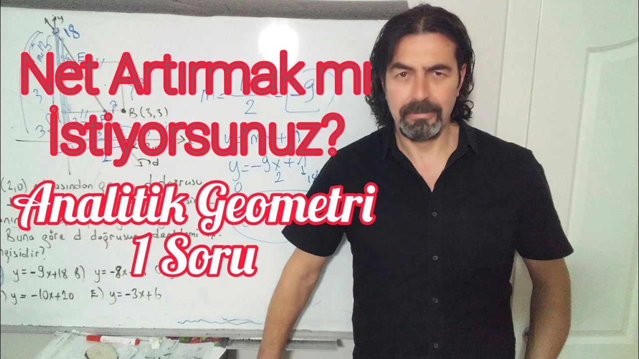 Net Artırmak mı İstiyorsunuz? Analitik Geometri 1 Soru #2023ayt #geometri