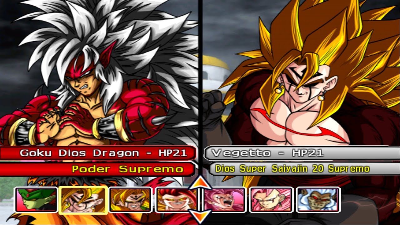 Goku se transforma en DRAGÓN 🐉 y Vegetto en SSJ 20 💥 DIOSES SUPREMOS en DRAGON BALL AF TENKAICHI