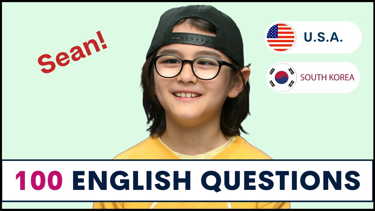 100 Questions with Sean | The Best English Interview in the World