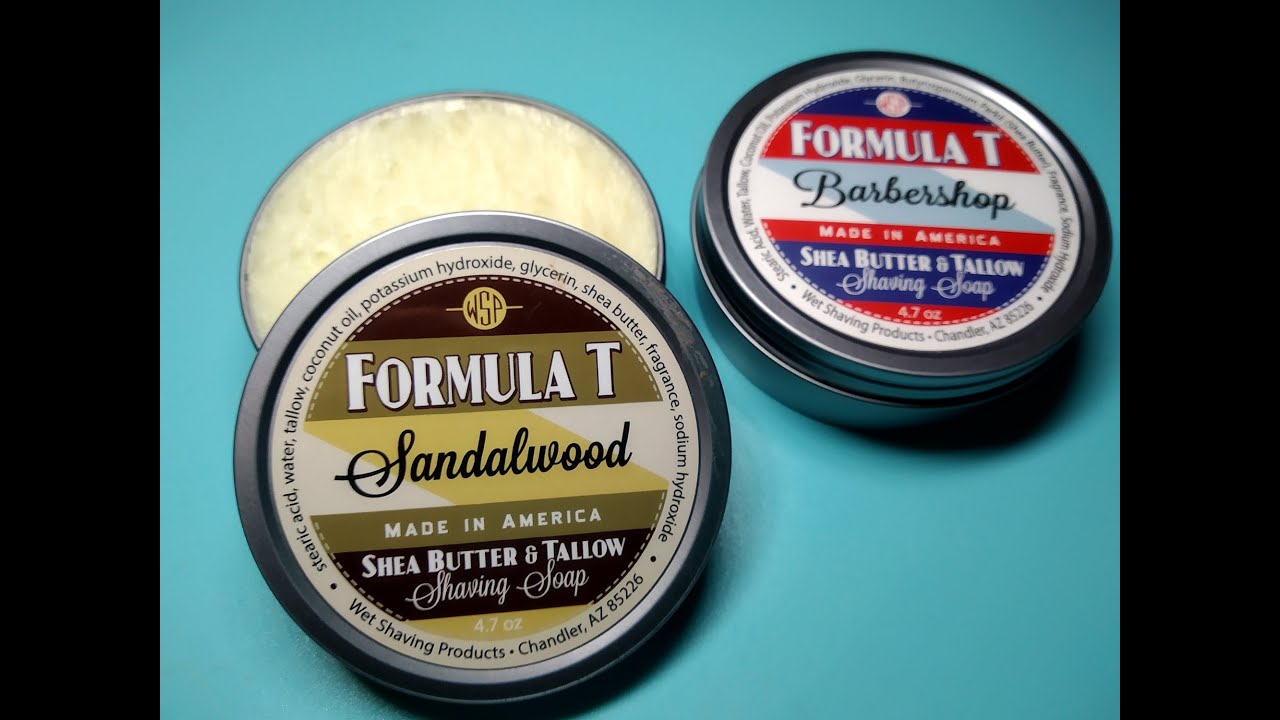 Ξύρισμα με σαπούνι WSP Formula T Sandalwood - Rockwell 6C setting 3