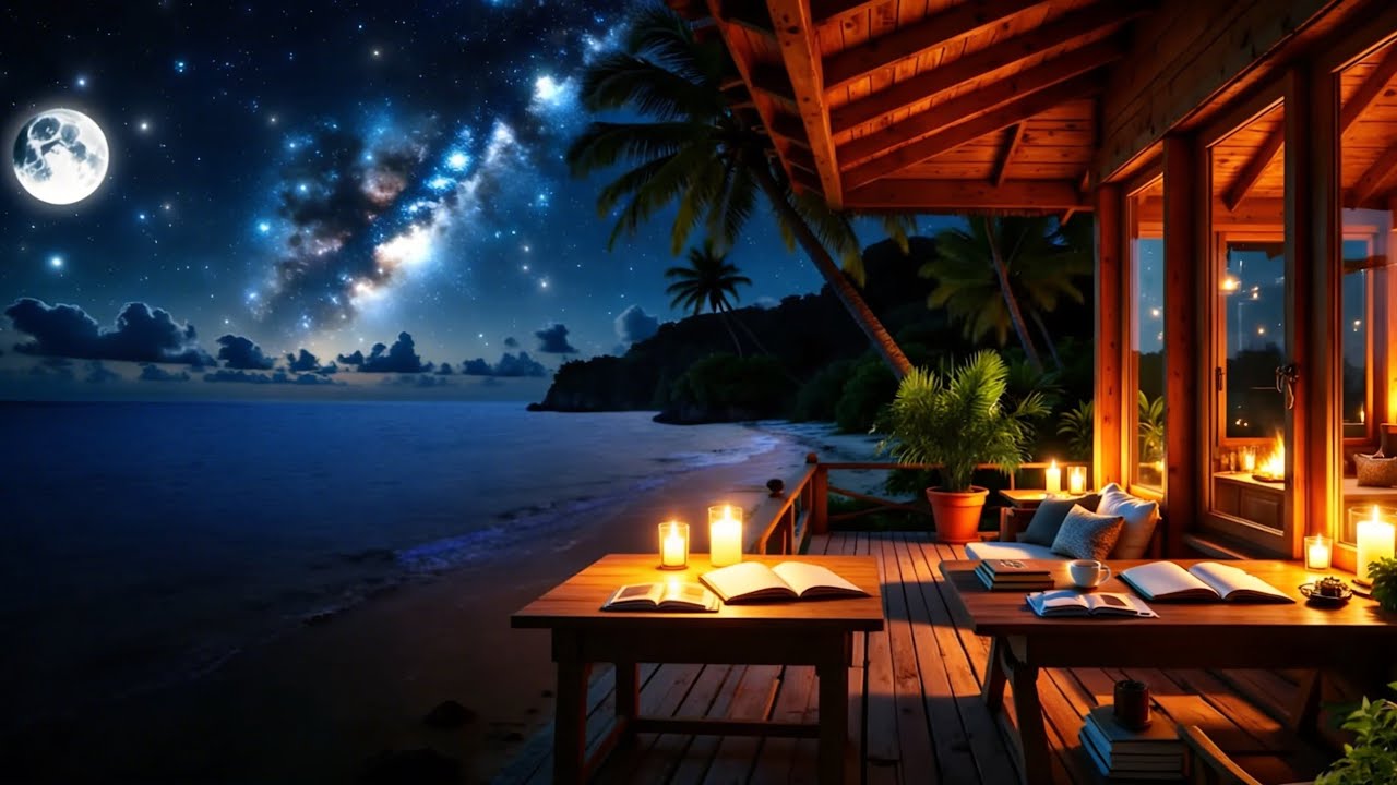 Sleep Fast Tonight 🌙 3 Hours Ocean Waves for Deep Sleep & Insomnia Relief