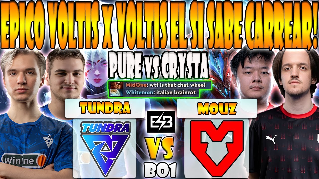 TUNDRA vs MOUZ [BO1] PURE, BZM, 33 VS CRYSTALLIS, MIDONE, SELERI - BLAST SLAM 4 - DOTA 2 -ESB