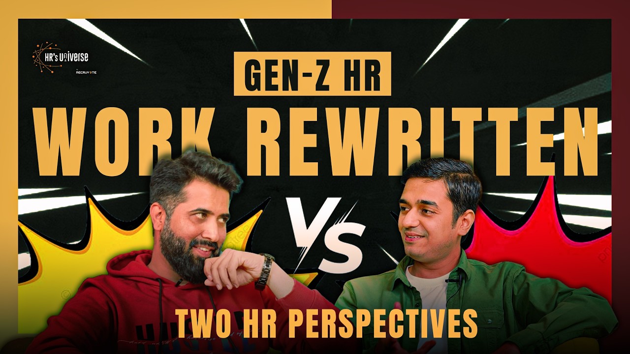 Why Gen Z's Quit Jobs Fast | HRBP Explains the Real Problem #HRSUNI17 #GenZ #Millennials