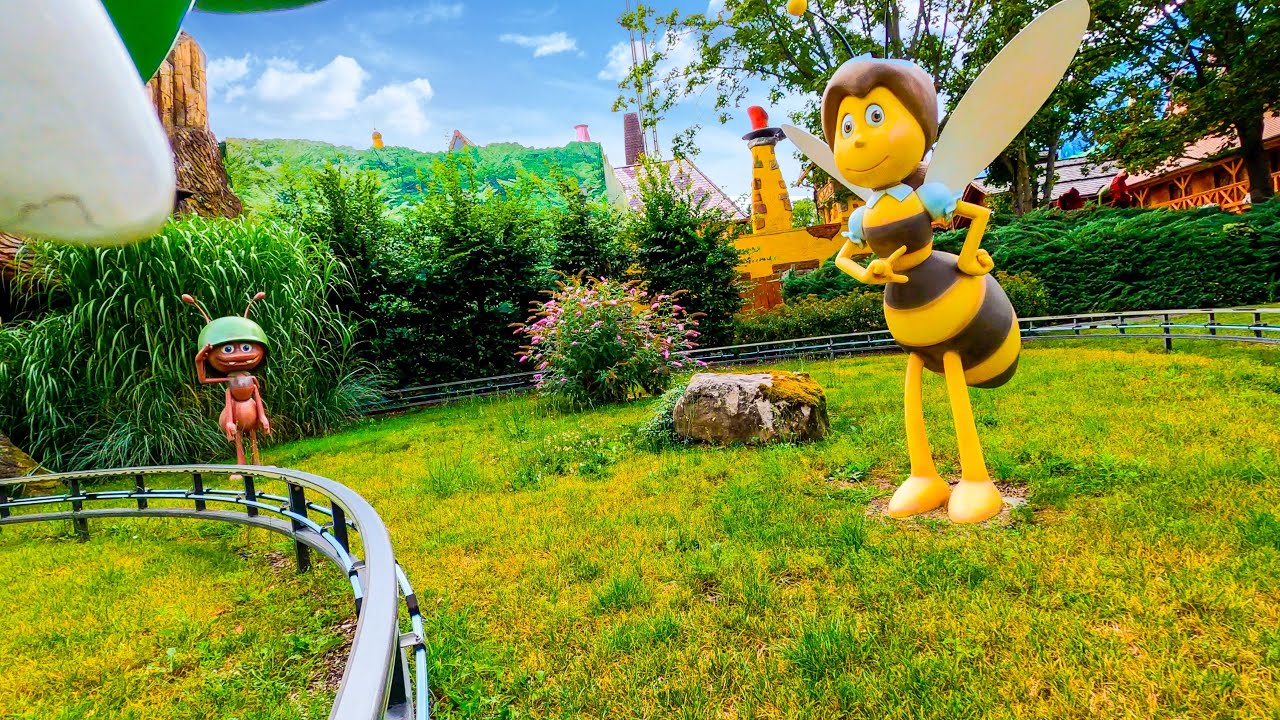 Flip, der Grashüpfer Onride - Plopsaland Deutschland (Holiday Park)