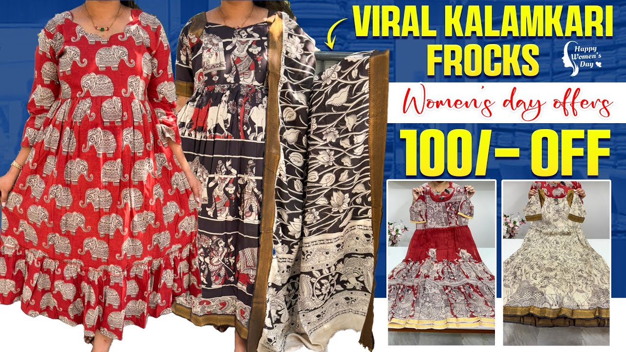 Frocks new arrival | Mangalagiri silk | cotton Kota | elephant print viral | @7386669231 #womensday 