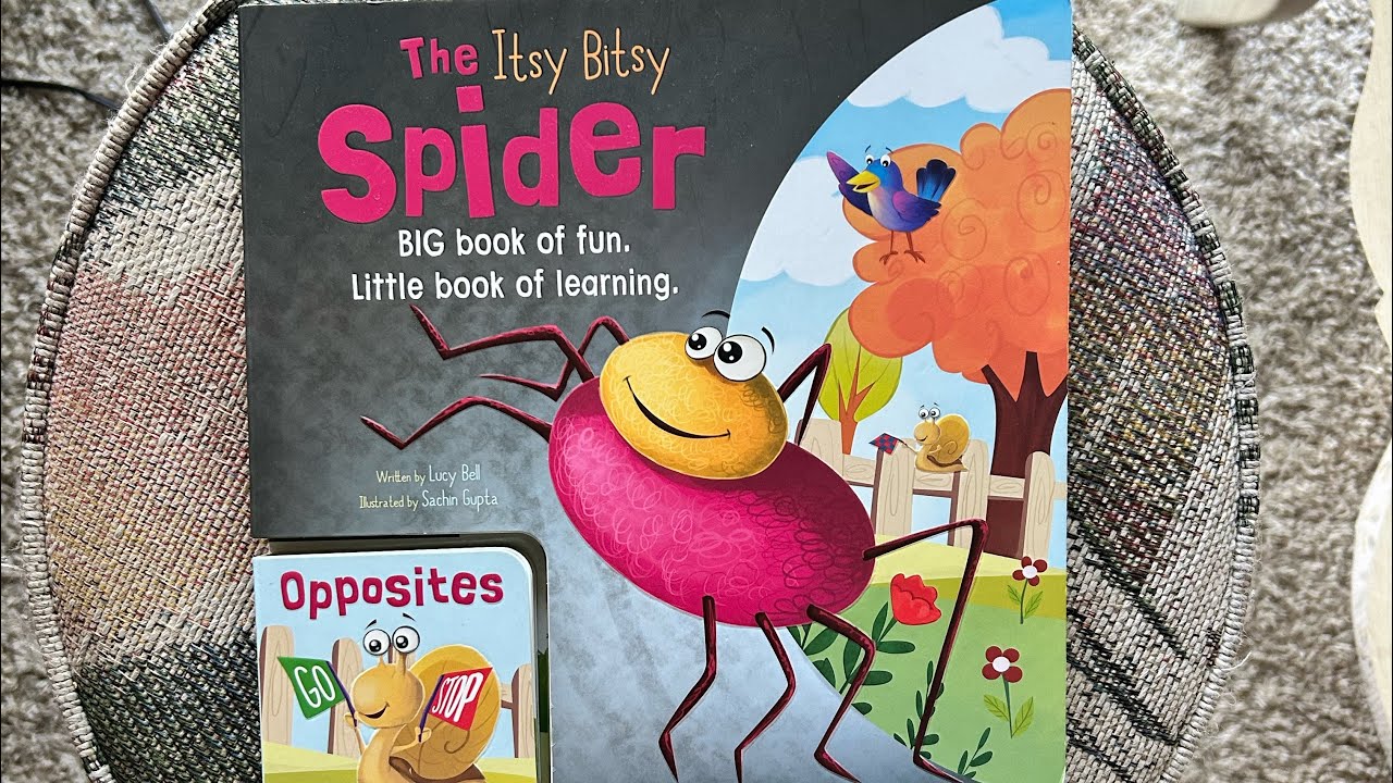 The Itsy Bitsy Spider | PCBUREADS | Children Books | Read With Me | Toddlers Learning
