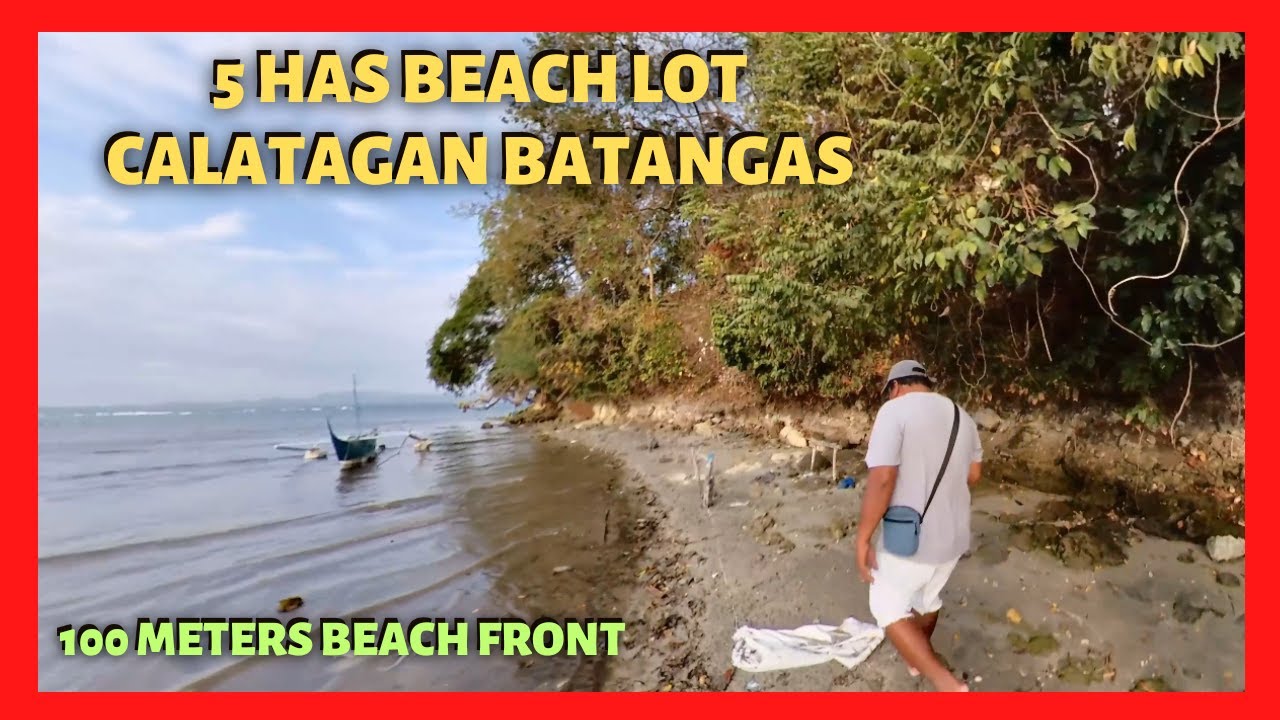5 has Overlooking Property With  Beach Front in Calatagan Batangas for Sale (Lot Code 2415)