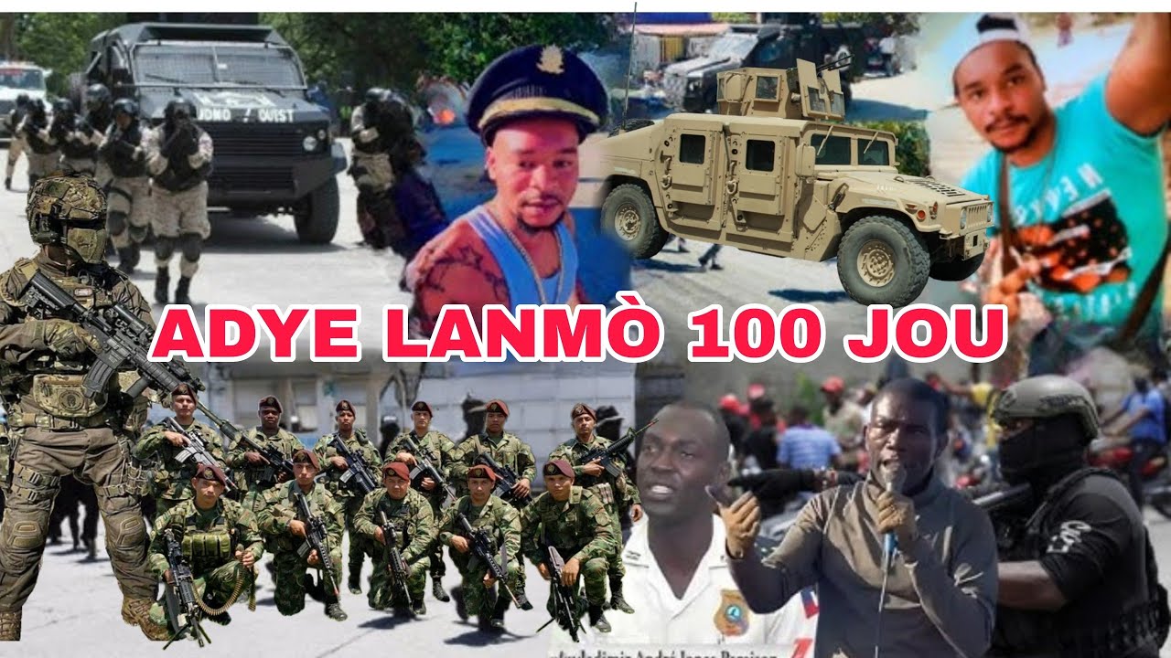 27 FEV 2026 BOOM CHÈF GANG LANMÒ 100 JOU BWÈ DLO BOUCH LI OPERATION PNH MASAKRE 40 BANDIT VIV ANSANM