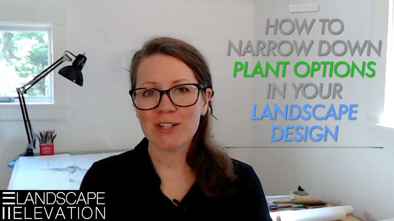 How to narrow down Plant Options in your Landscape Design