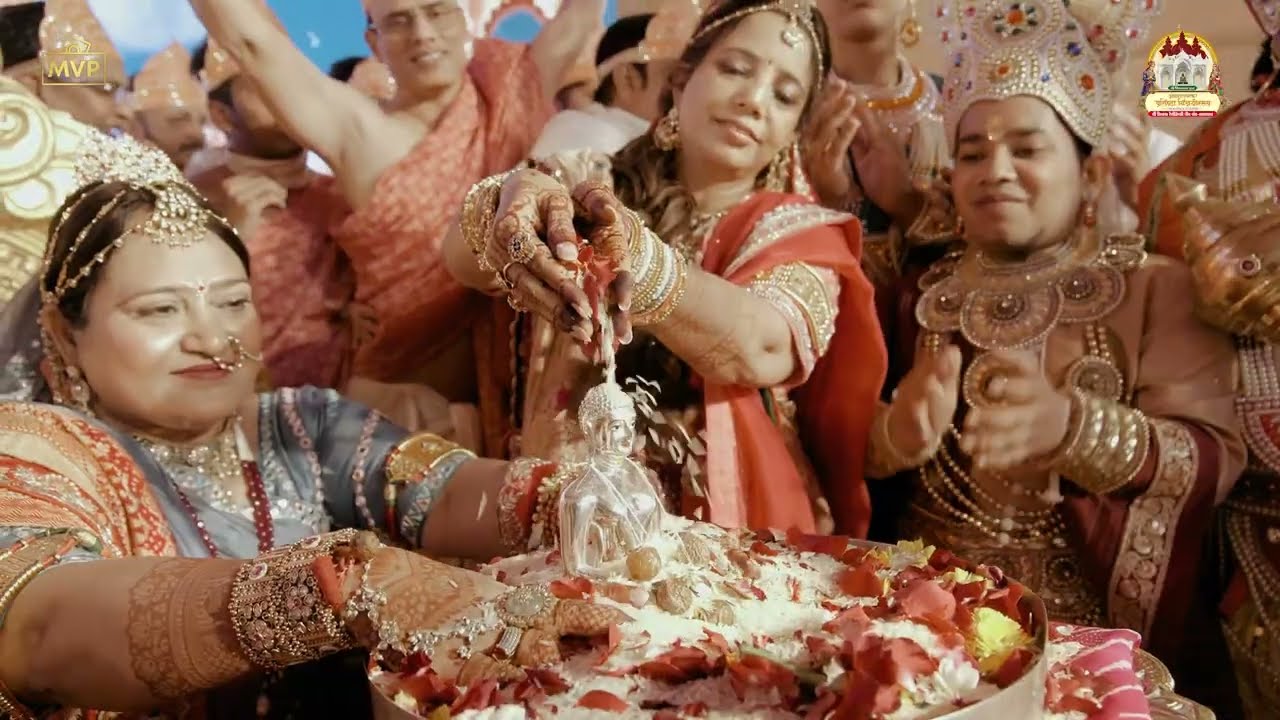 Pratishtha Mahotsav Day 4 Highlights 🙏✨ | Sanjhi, Mehndi & Chadawa Ceremony | MY VISION BHAKTI