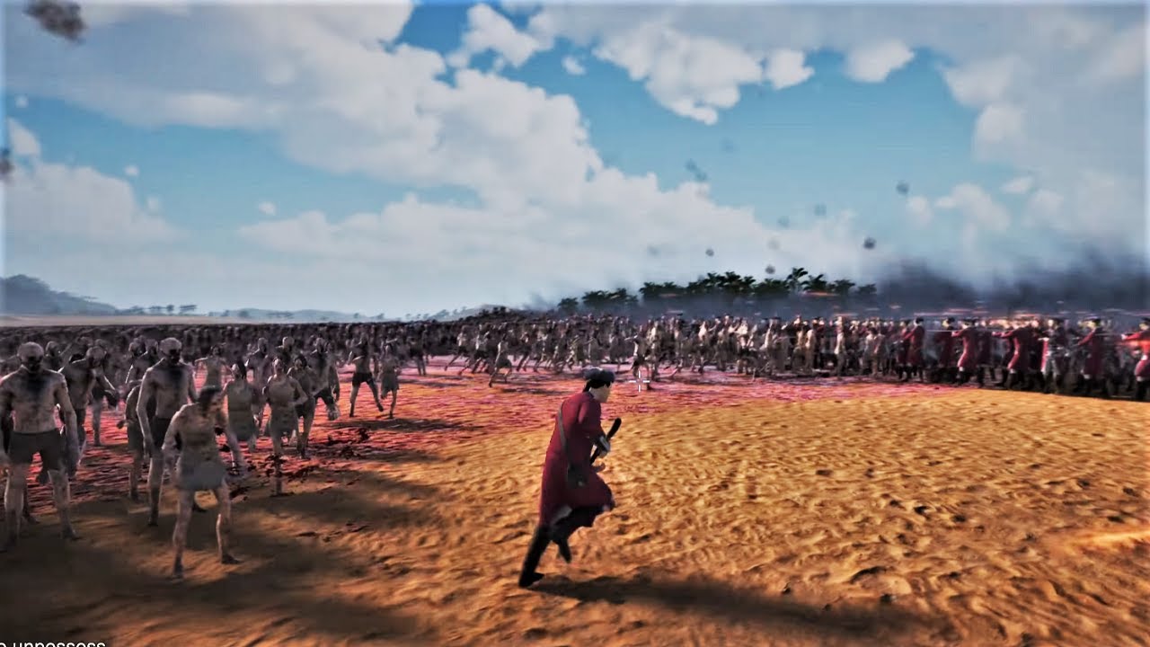 4000 Red coats vs 200000 Zombies UEBS2