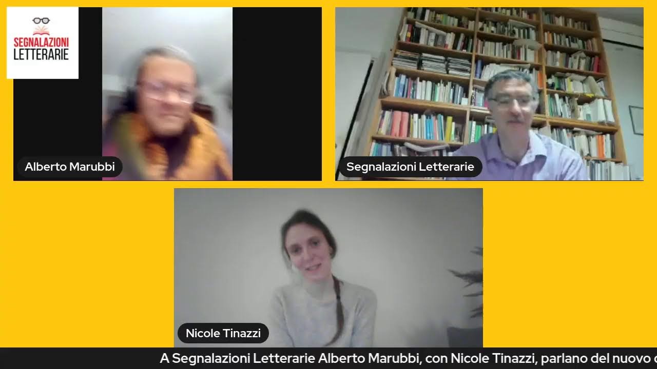 Alberto Marubbi e Nicole Tinazzi a Segnalazioni Letterarie!