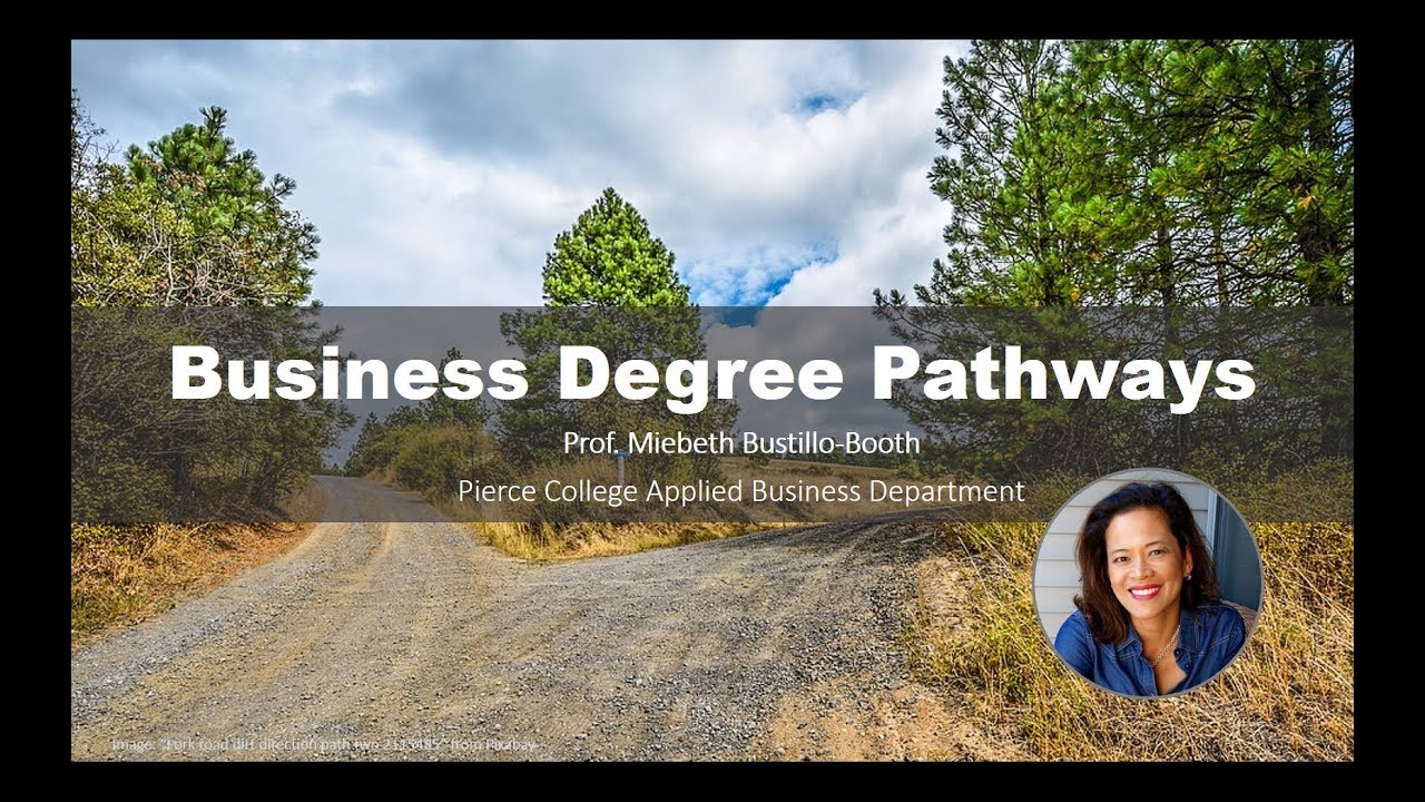 Pierce College Business Degree Pathways
