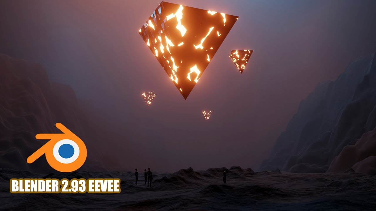 ¡Haz una escena fácil en Eevee! (Blender 2.93 para principiantes)