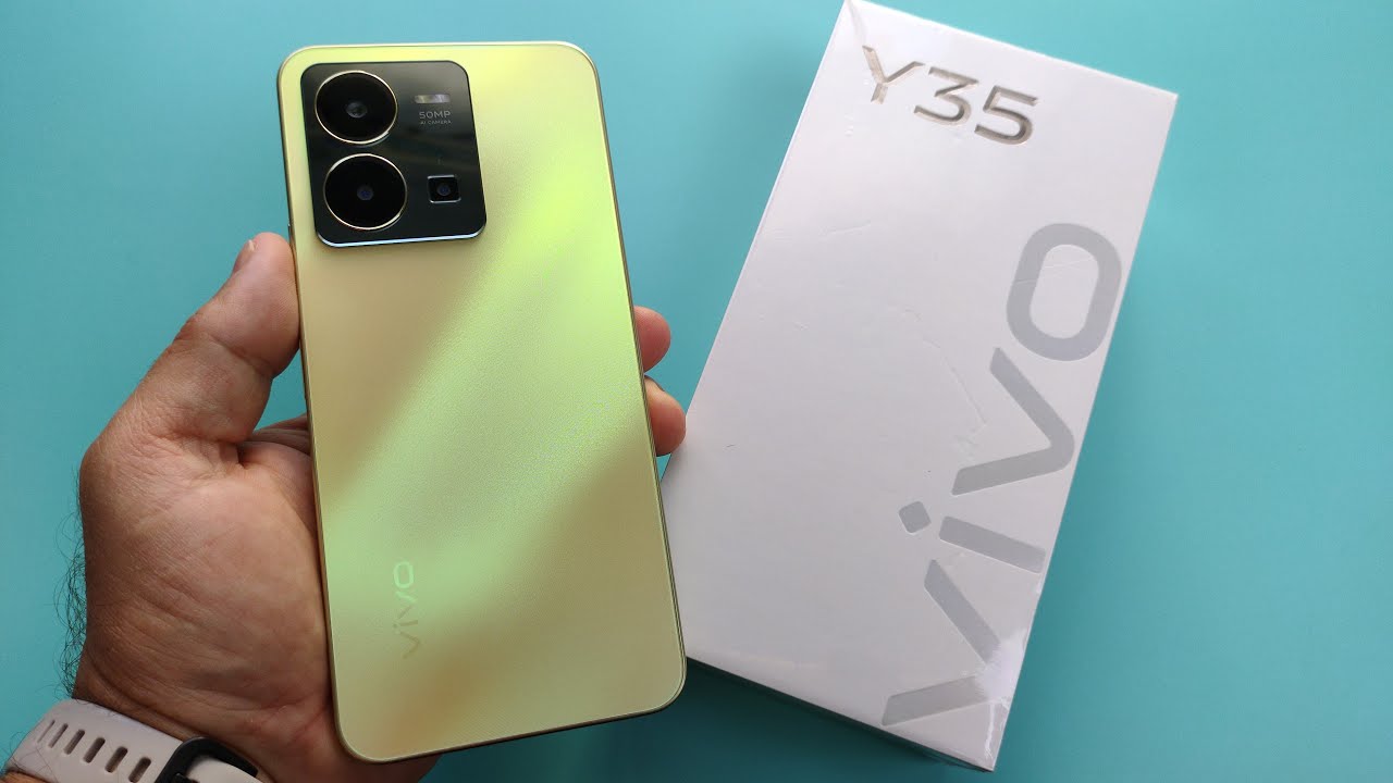 Новинка! VIVO Y35 Распаковка и Первое Знакомство