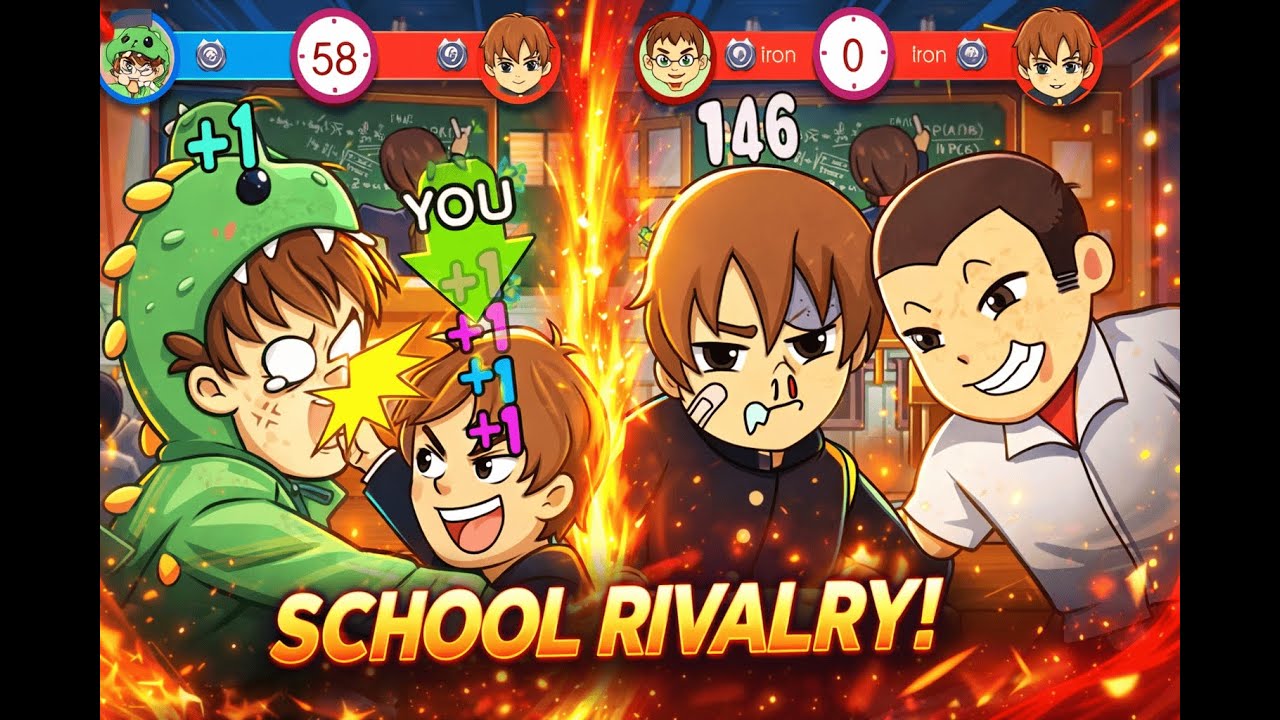 SCHOOL RIVALRY | Lots of Fun | Cute moments | Relaxing gameplay |  GAMEPLAY WALKTHROUGH