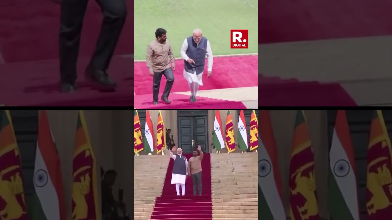 PM Modi In Colombo: Indian Prime Minister Meets Sri Lanka President, Receives Grand Welcome