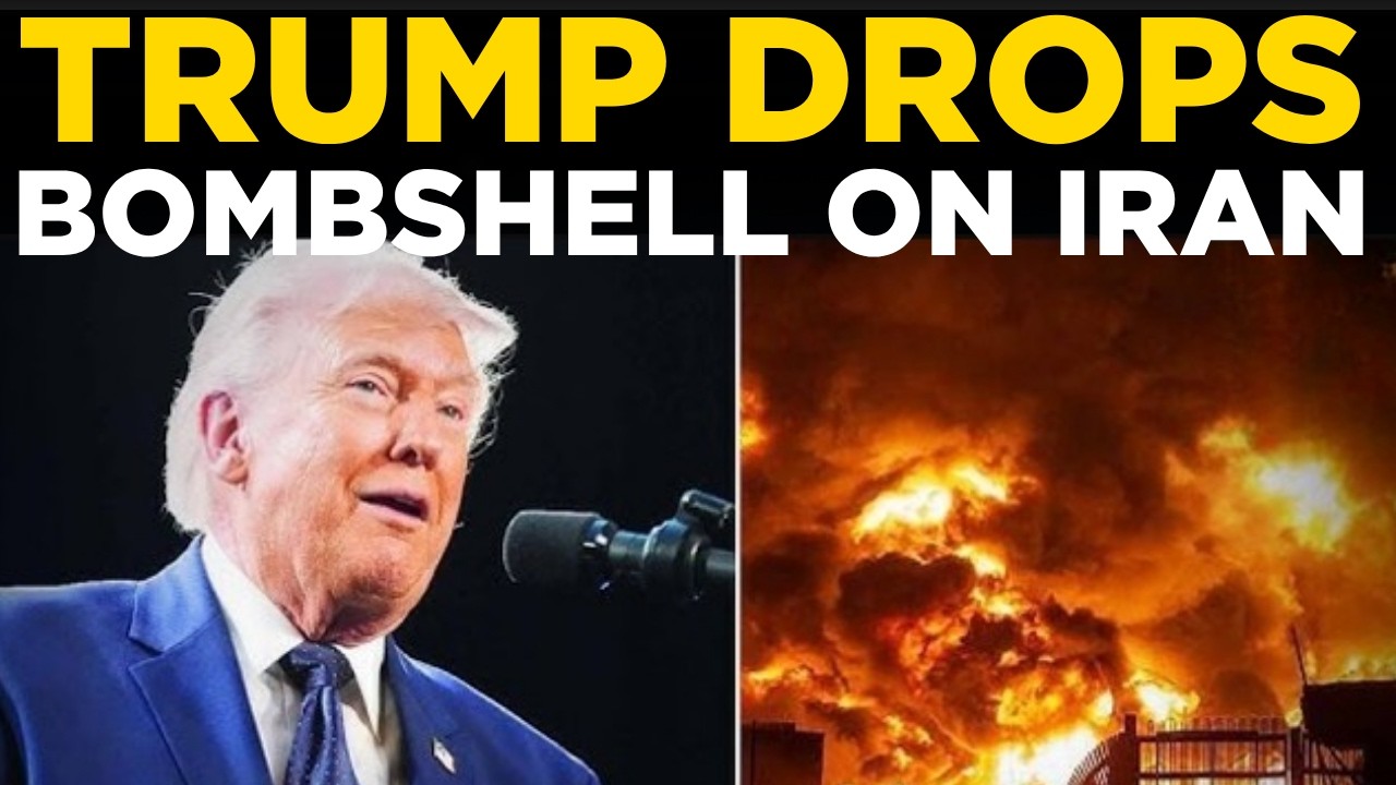 TRUMP SPEECH LIVE | Trump Drops Bombshell On Iran | Major Move Shocks World Leaders Live