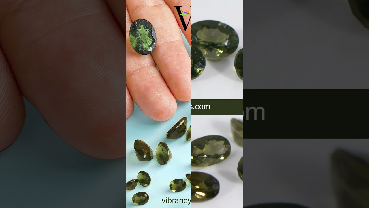 Buy Natural Moldavite Gemstones @VibrancysHindi