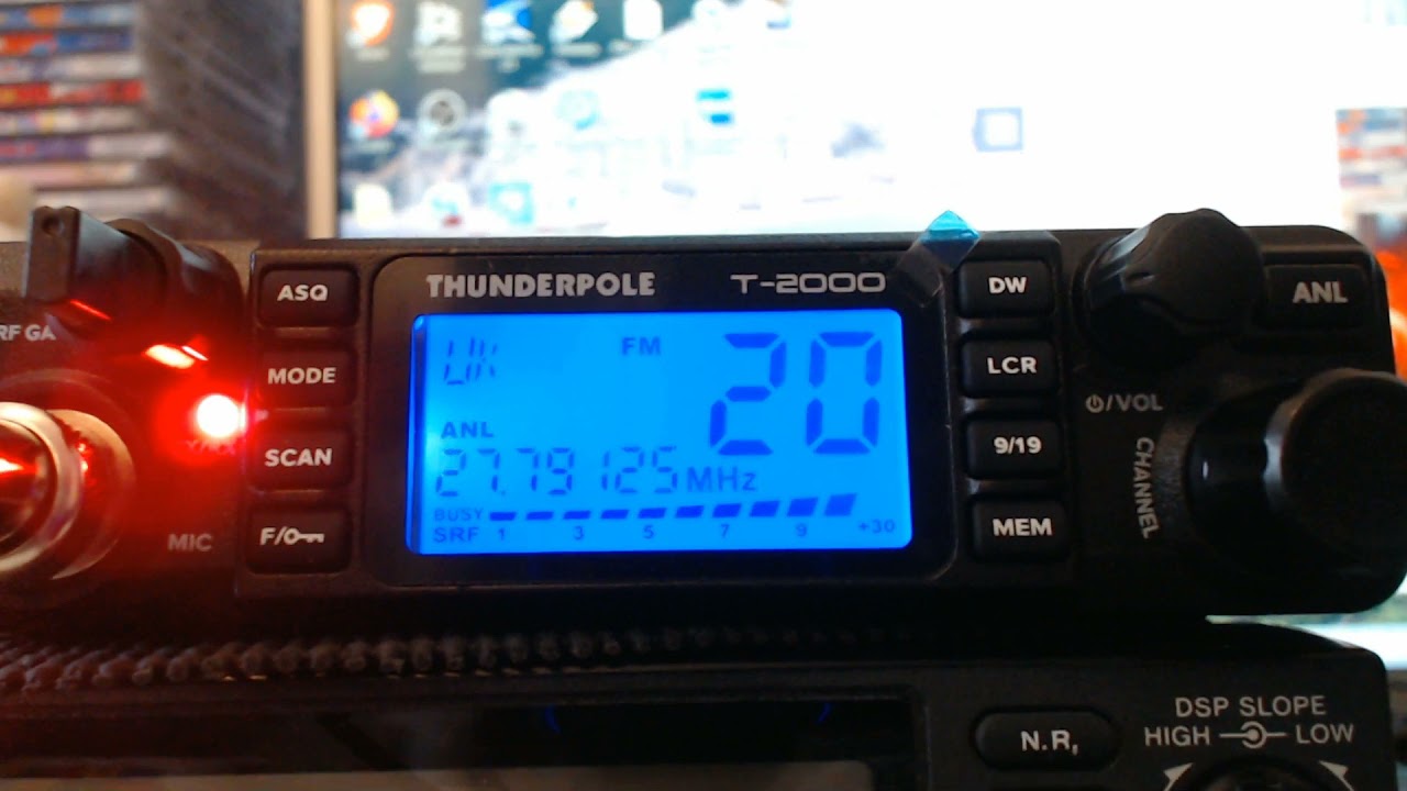 Duane CB Radio Chanel Testing The ThunderPole T-2000 CB Radio 05/05/2021