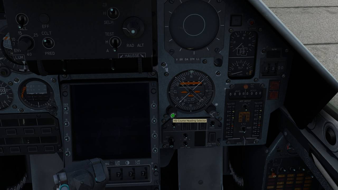 DCS tutoriel M2KC : Ensemble inertiel et démarrage moteur (FR)