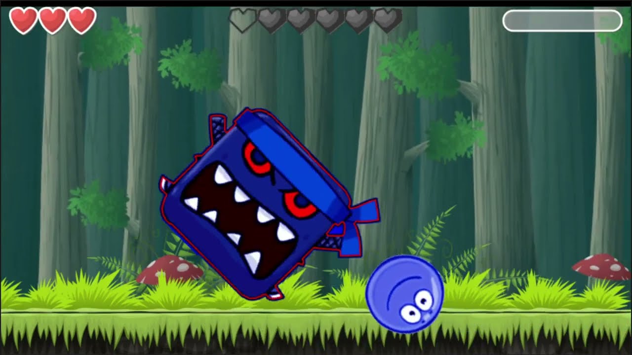 Blue Ball vs Blue Boss Mega Monster Fight