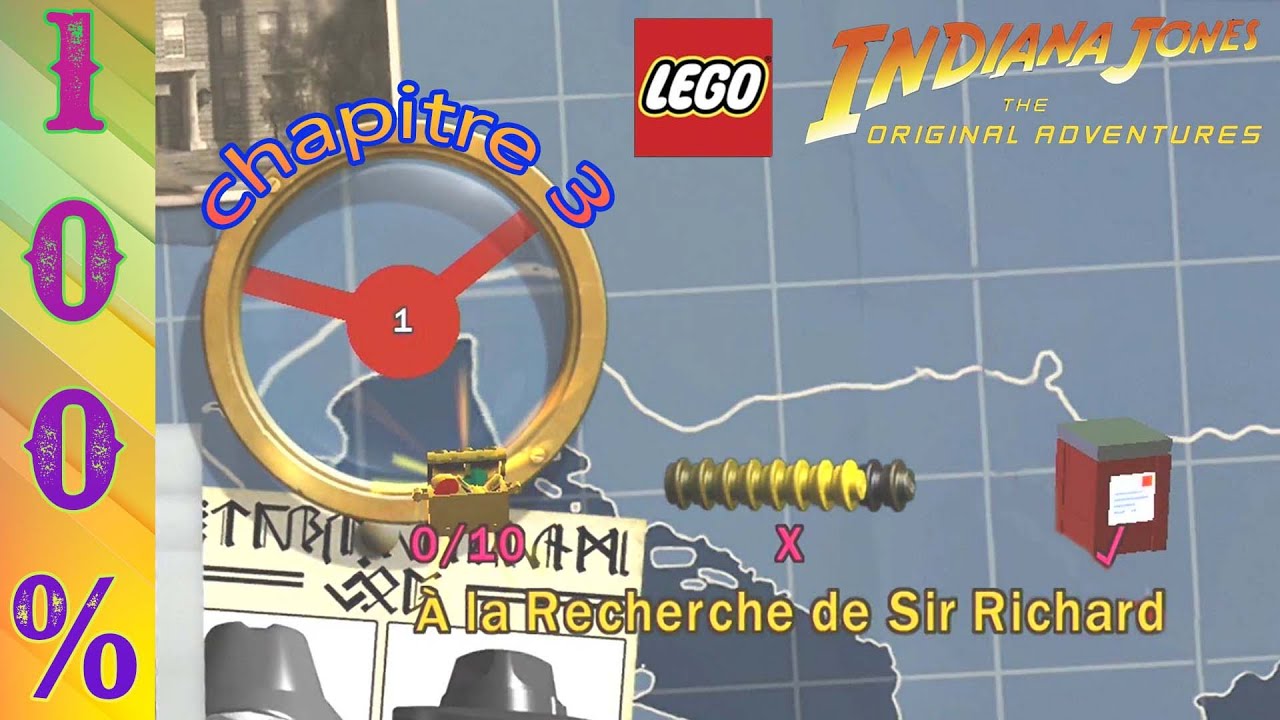 Lego Indiana Jones La Trilogie Originale 100% Chapitre 3  Niveau 1 A La Recherche De Sir Richard