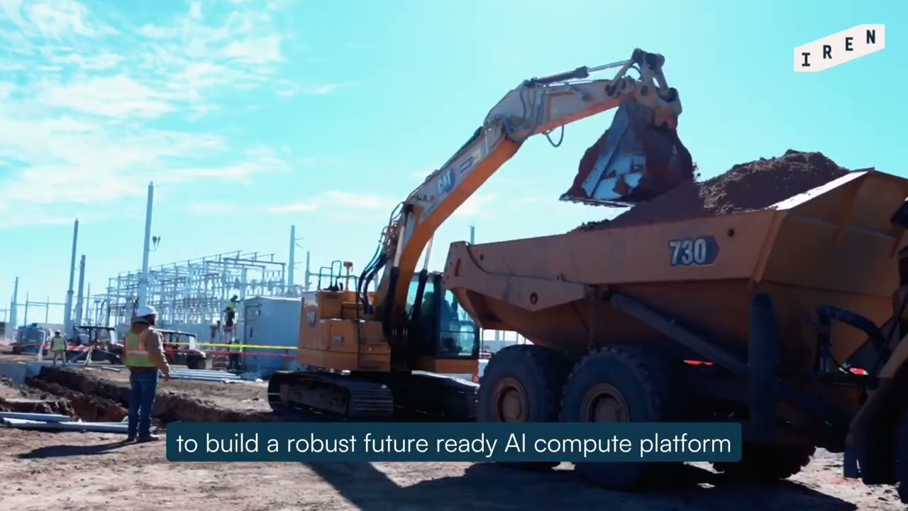 IREN Childress AI data center update I Transformers June 2025